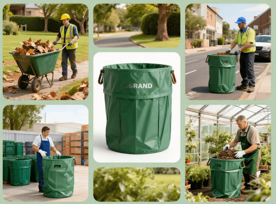 garden waste bags saci cu deșeuri de grădină