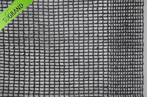 Plasă de grindină pătrată neagră de 70 GSM de stil nou