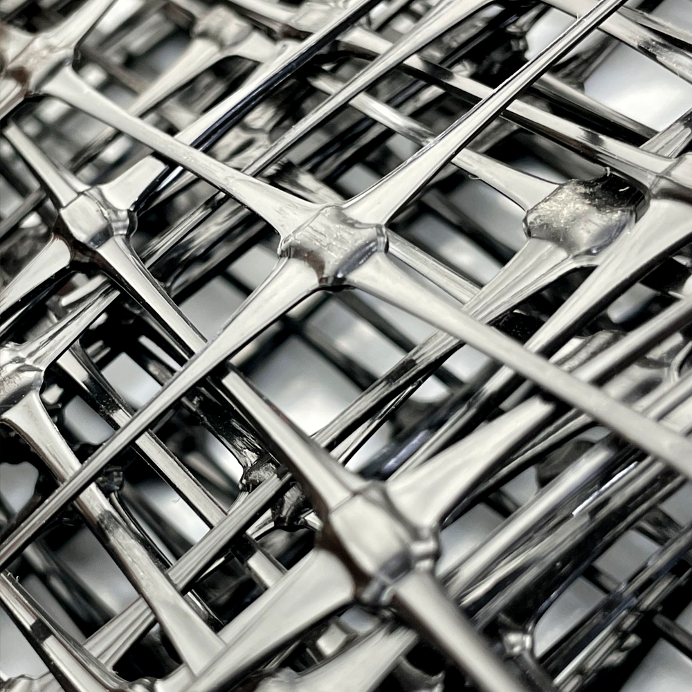 Garduri de plastic întinse plasă întinsă UV tratat PP