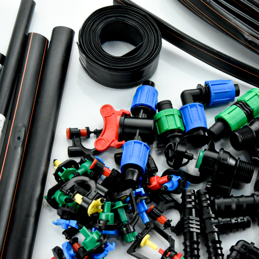 PE Agricultură Plată de irigare cu picurări plate pentru sistemul de udare a plantelor de grădină