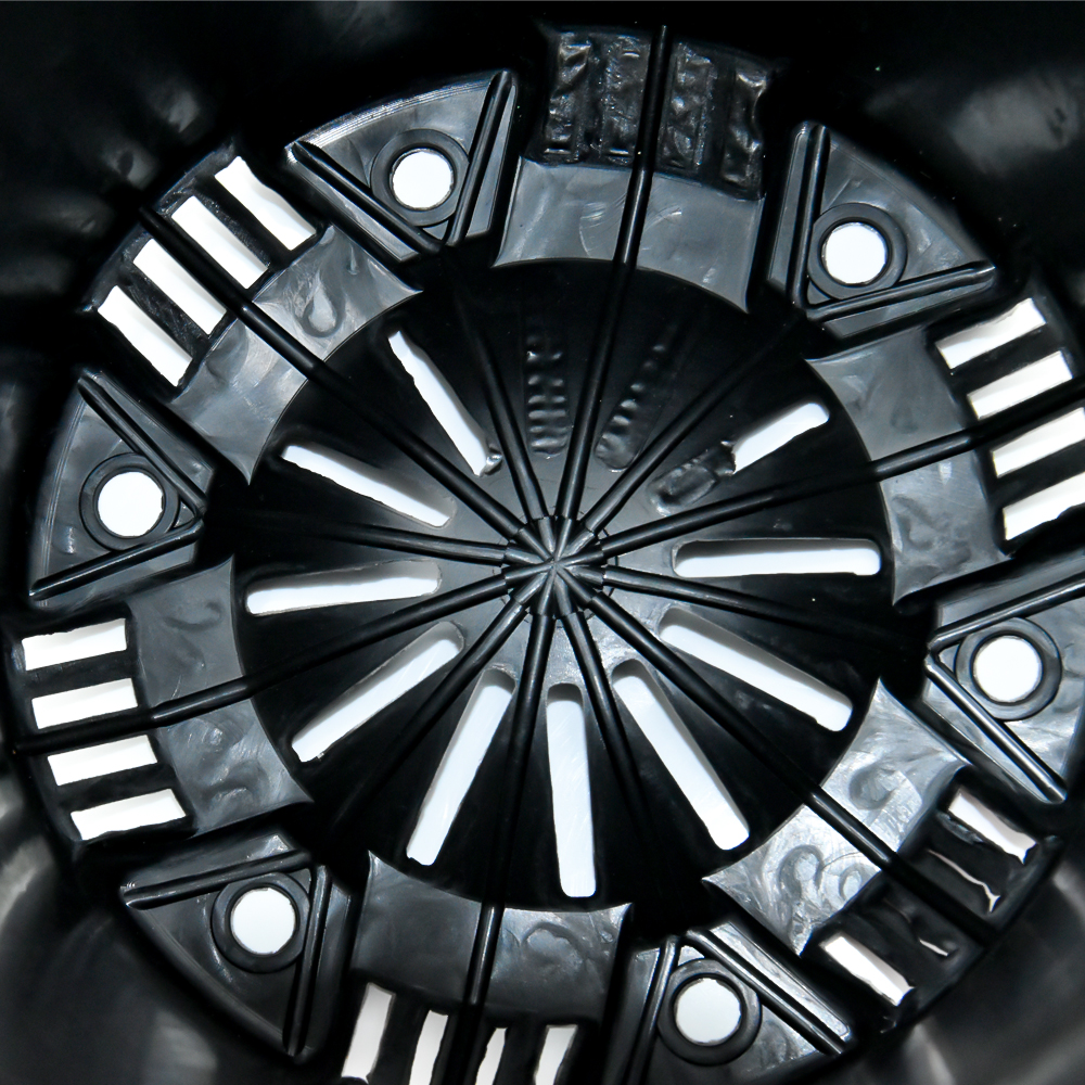 Tăvi durabile de culoare neagră pentru plante de creșă pentru plante de transplant