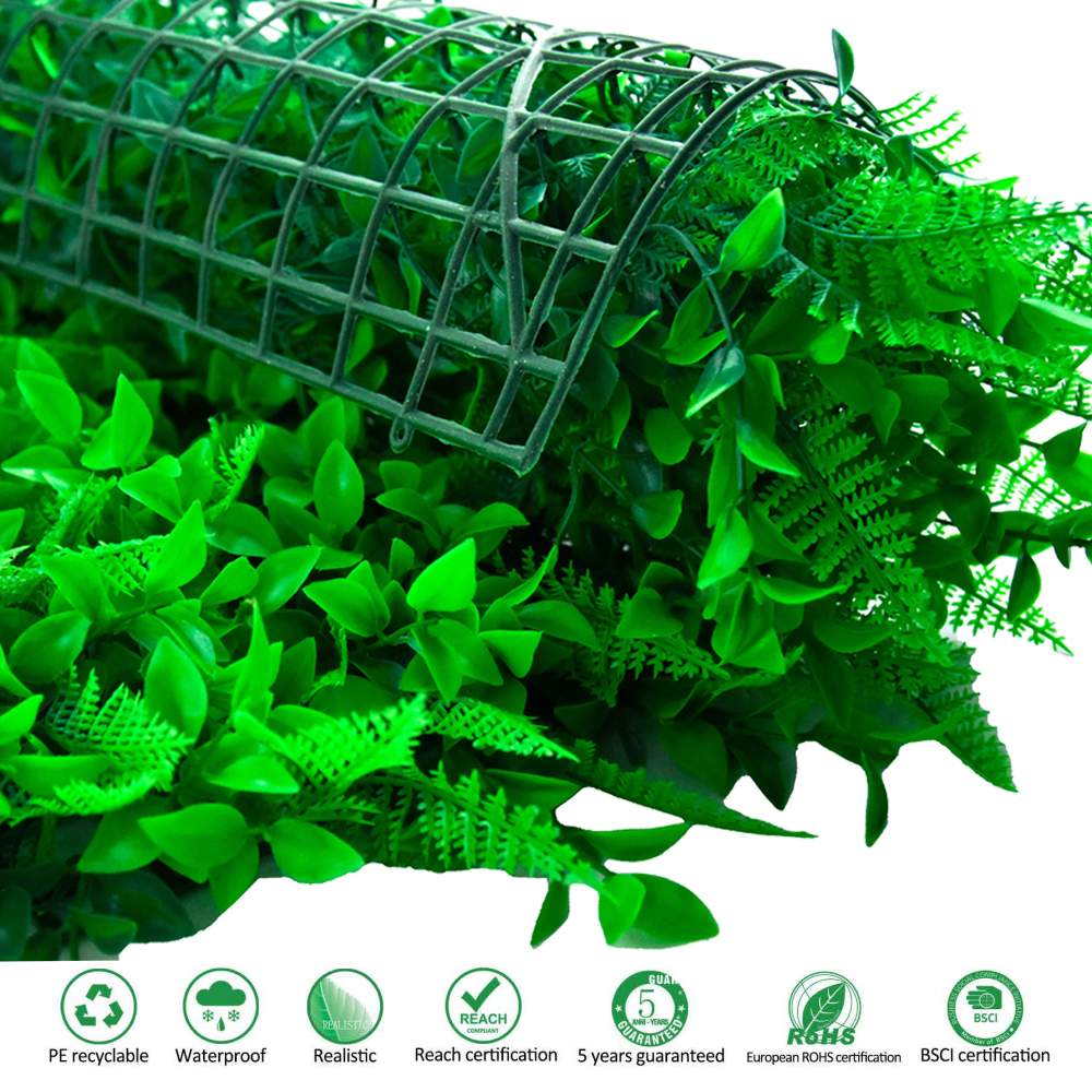  Grădină în aer liber UV protejat faux din plastic verde perete de iarbă verde