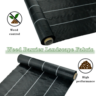 Negru Control Vegetation Mat Mat Cover Protecție Protecția Plantelor Creșterea plantelor