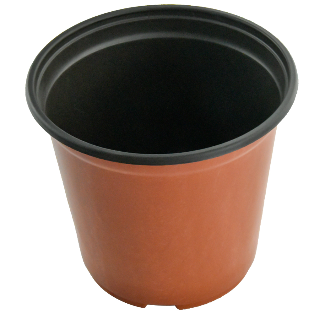 Tăvi durabile de culoare neagră pentru plante de creșă pentru plante de transplant