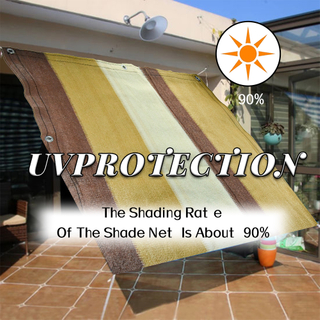 100% Virgin HDPE180GSM Maro maro -culoare net pentru balcon