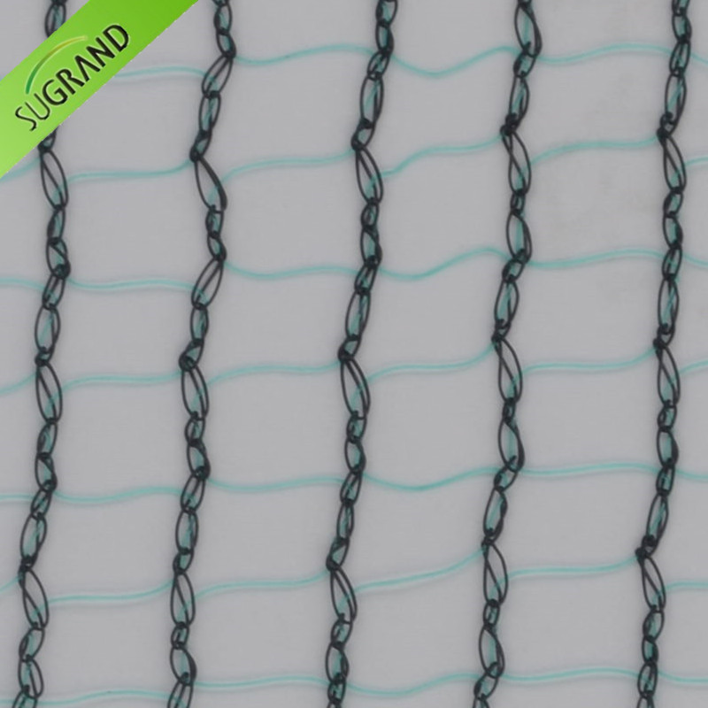 100% nou HDPE 31G/M2 verde și negru plasă pentru recoltarea măslinelor