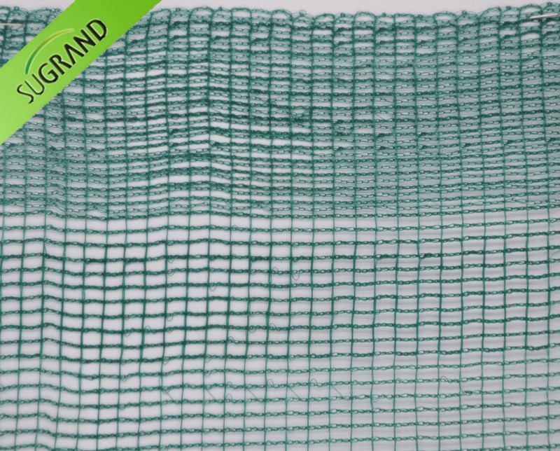 Plasă de măsline pătrată verde închis de 95 GSM/ plasă de prindere