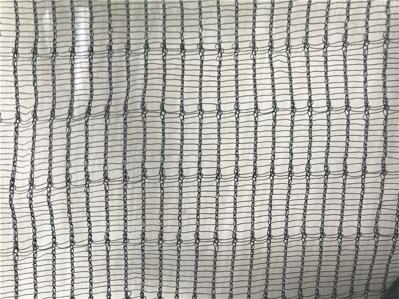 100% plasă neagră anti-insecte cu seră HDPE nouă