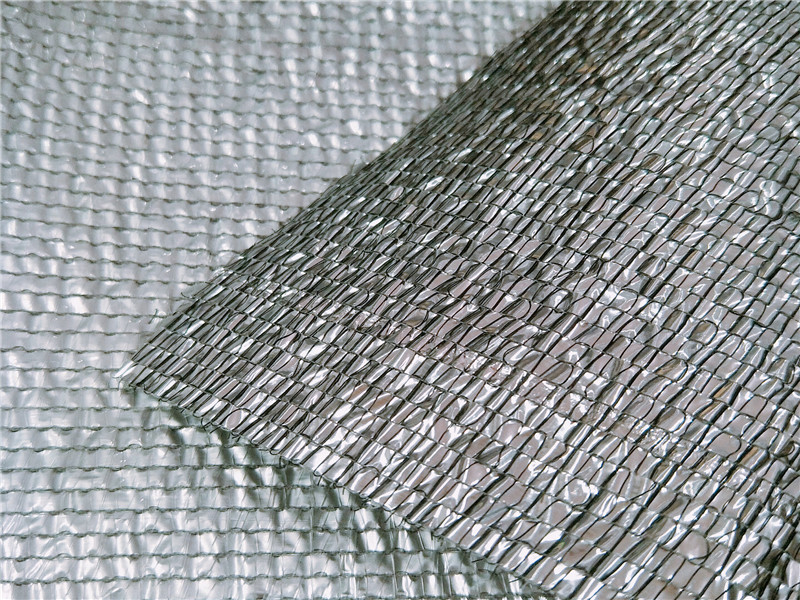 Soare alb -negru reflectorizant din folie de aluminiu net
