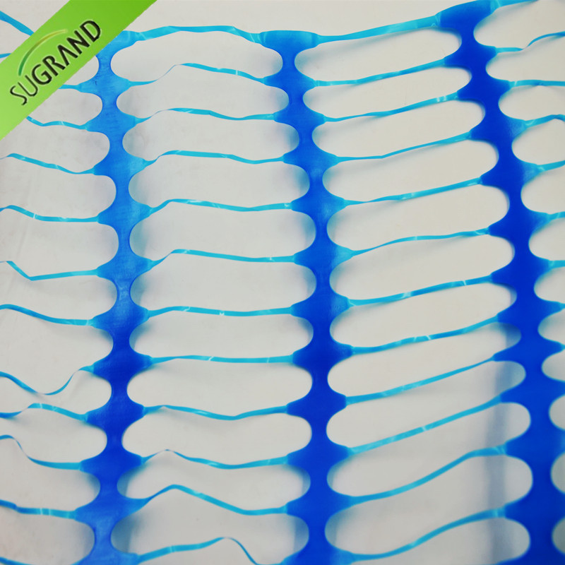 Plasa de gard de siguranta albastra de 60 g/mp