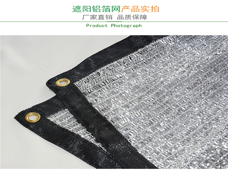 Soare alb -negru reflectorizant din folie de aluminiu net