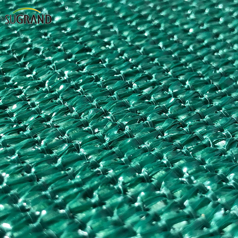Sun Shade Net Outlet Fabrică HDPE cu plasă de nuanță de soare verde rezistent la UV