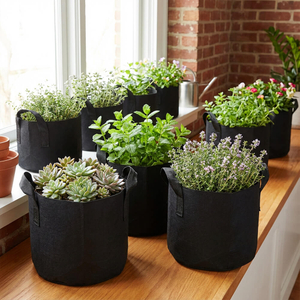 Saci de cultivare de galoane din țesătură nețesată cu ridicata