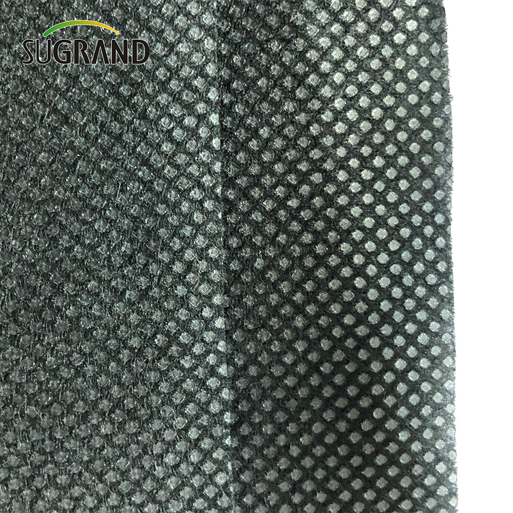 90gsm negru pp pânză nelegită pentru peisaj pentru buruieni 