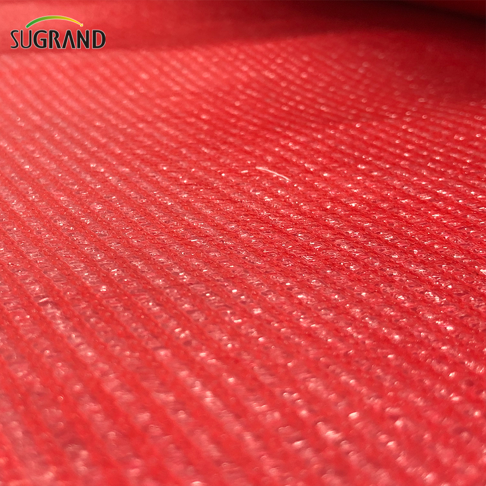 320gsm nuanță roșie impermeabilă plasă/plasă de nuanță de carport