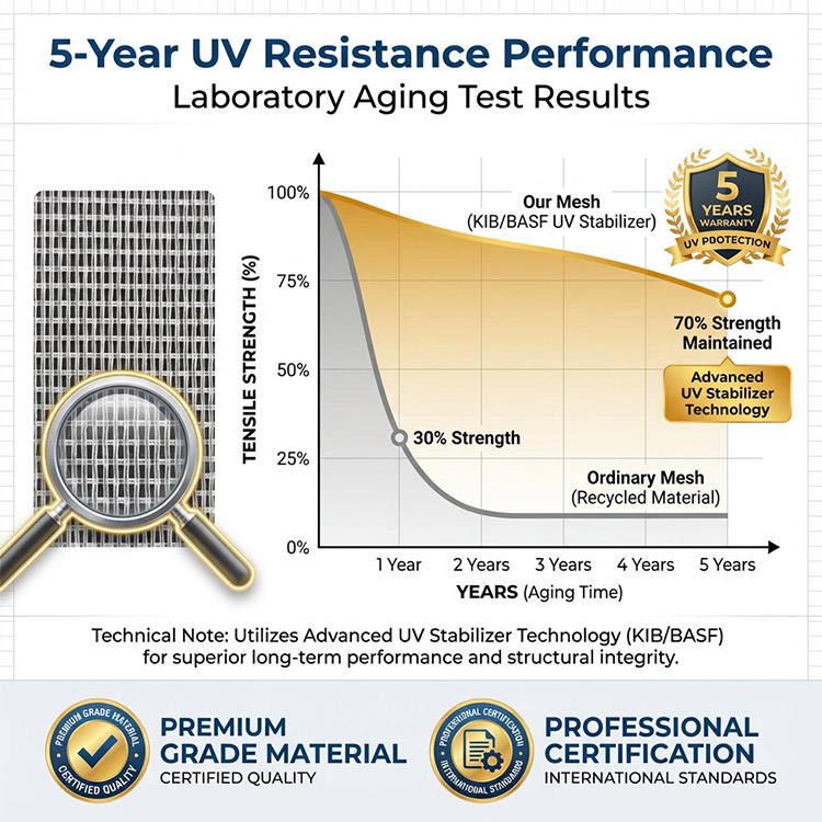 Plasa de protectie impotriva insectelor UV