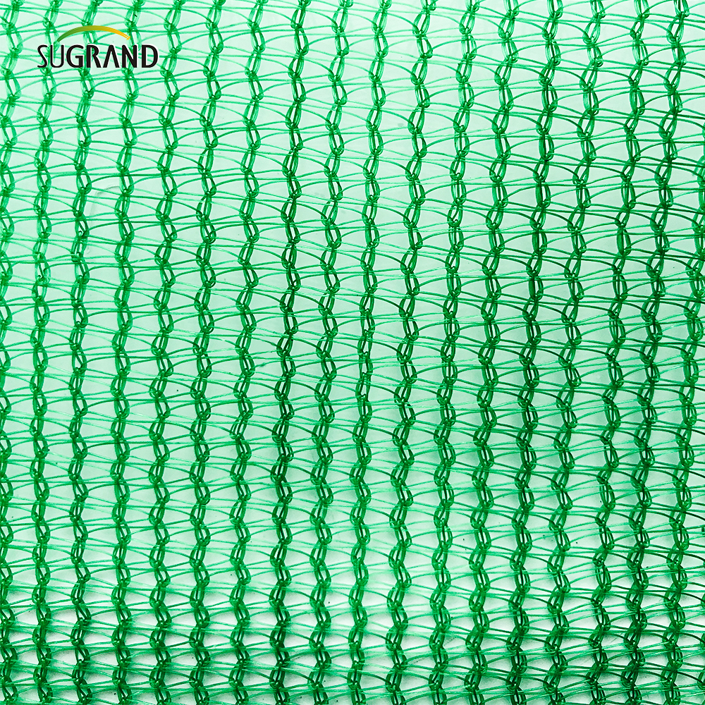 120gsm bandă cu bandă verde/net de nuanță neagră