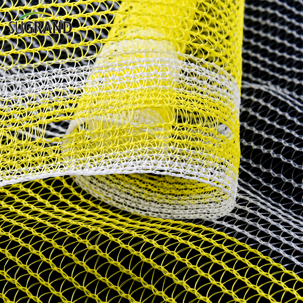 Colent de grindină cu ridicata plasă albă anti -grindină pentru exterior