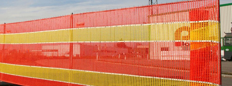 Controlul vântului și prafului, înfrumusețează șantierul