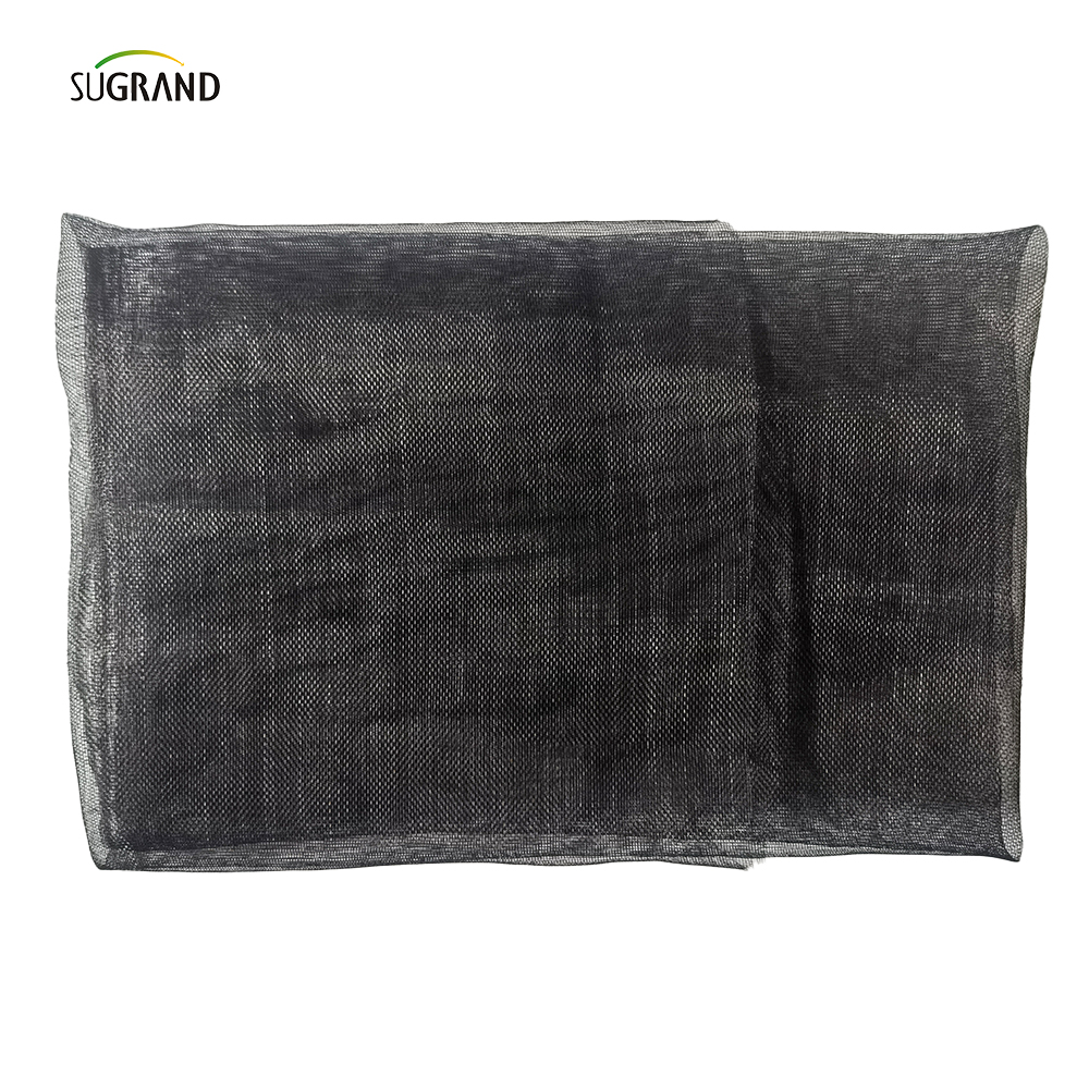 HDPE+UV ecran negru din plastic de plasă de plasă a insectelor Rolls Net pentru seră
