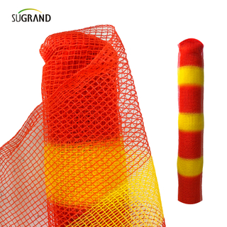 Material HDPE Orange Schela Siguranță Net Avertisment Net