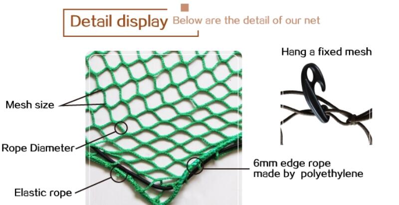 plasă de siguranță fără noduri 1