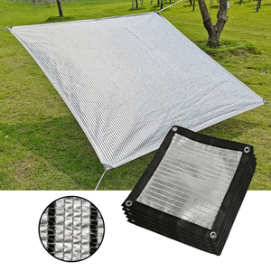 Soare alb în aer liber reflectorizant din aluminiu folie de nuanță