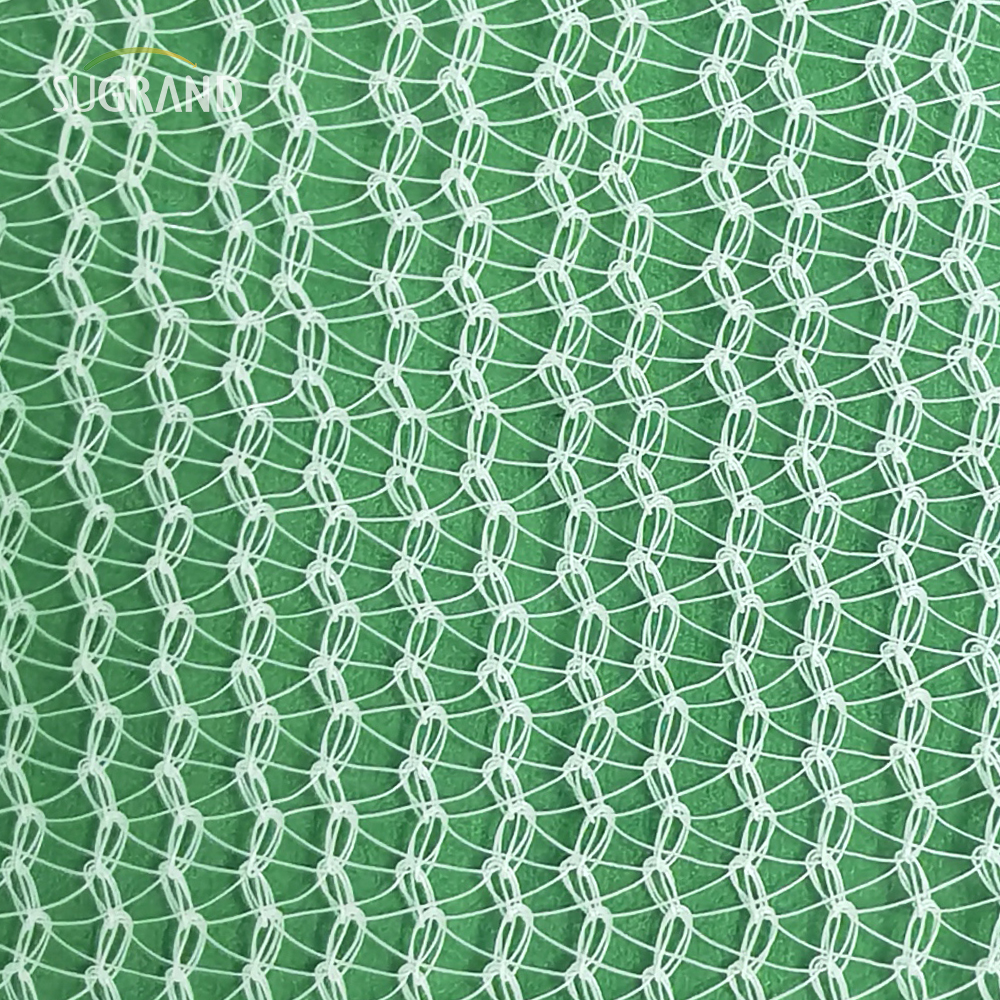 Plasă pentru moloz pentru schele pentru protecția clădirilor HDPE și UV alb