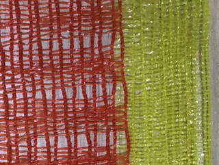 60gsm plasă de avertizare galbenă și portocalie