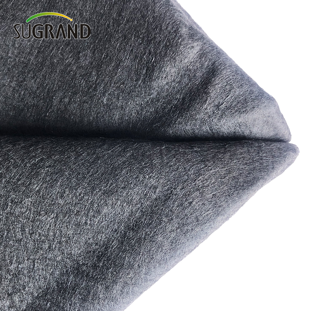90gsm negru pp pânză nelegită pentru peisaj pentru buruieni 