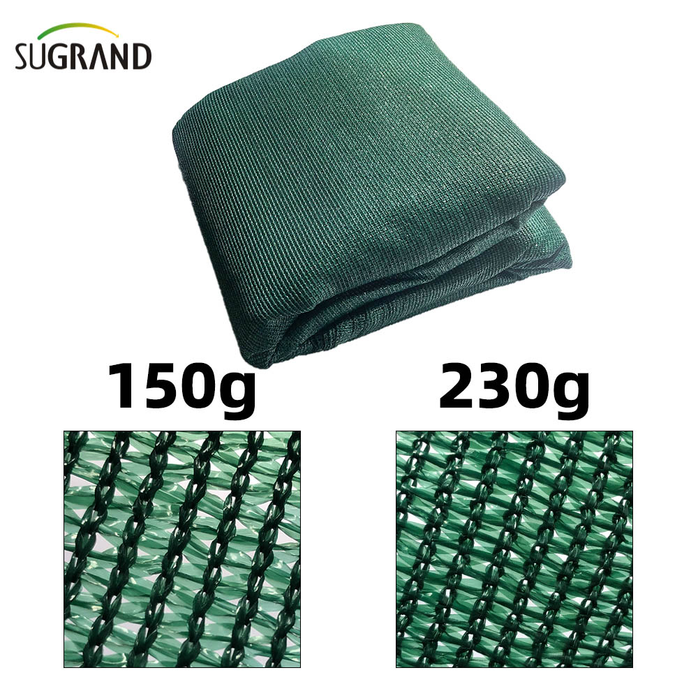 Sun Shade Net Outlet Fabrică HDPE cu plasă de nuanță de soare verde rezistent la UV
