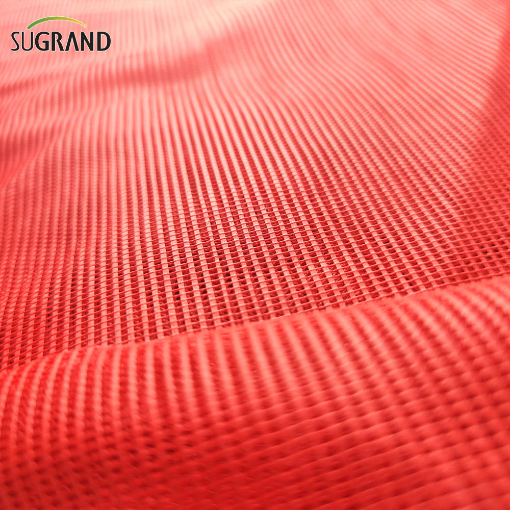 NOU Virgin PVC 300gsm Red Anti Fire Net