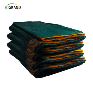 Pom fructifer Livadă Triunghi Mono 90GSM Plasă de Măsline Verde și Portocaliu 