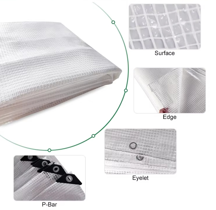 Siguranță pentru construcții Pe leno Tarp Schelet Sheeting Net de incendiu greu