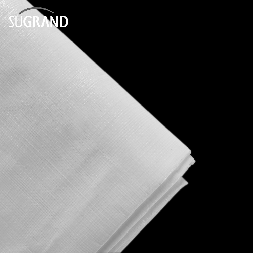 PE WHITE TARPAULIN ÎN ROL pentru agricultură huse în aer liber industrial