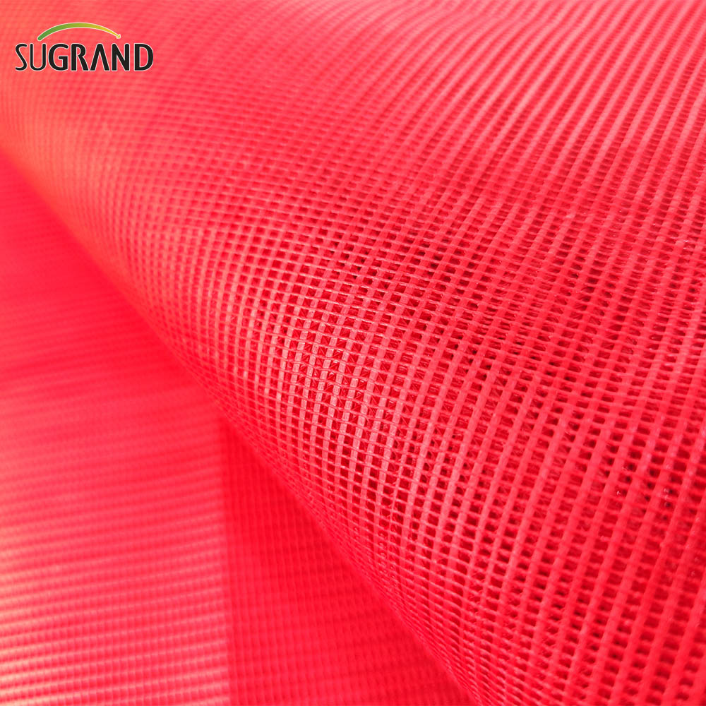 NOU Virgin PVC 300gsm Red Anti Fire Net