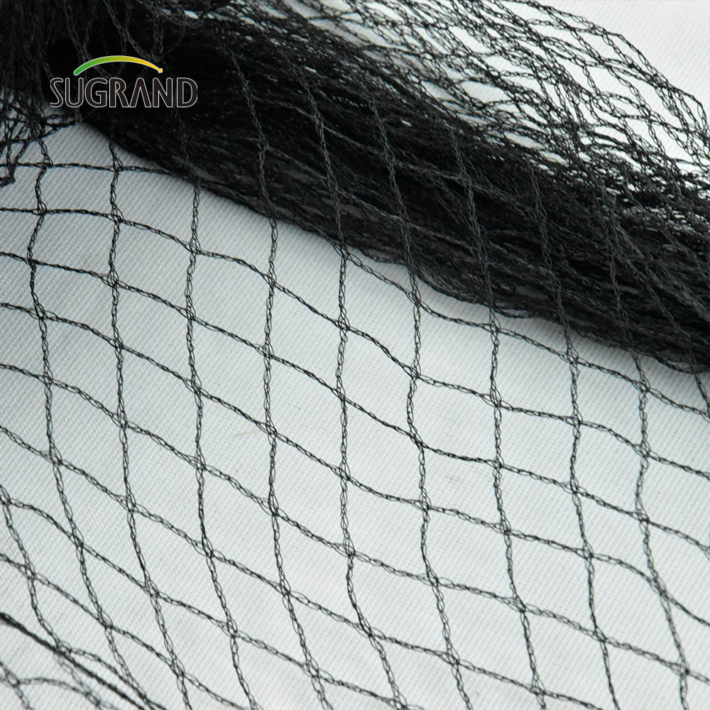 Fabrică agricolă de plasă de păsări negru verde