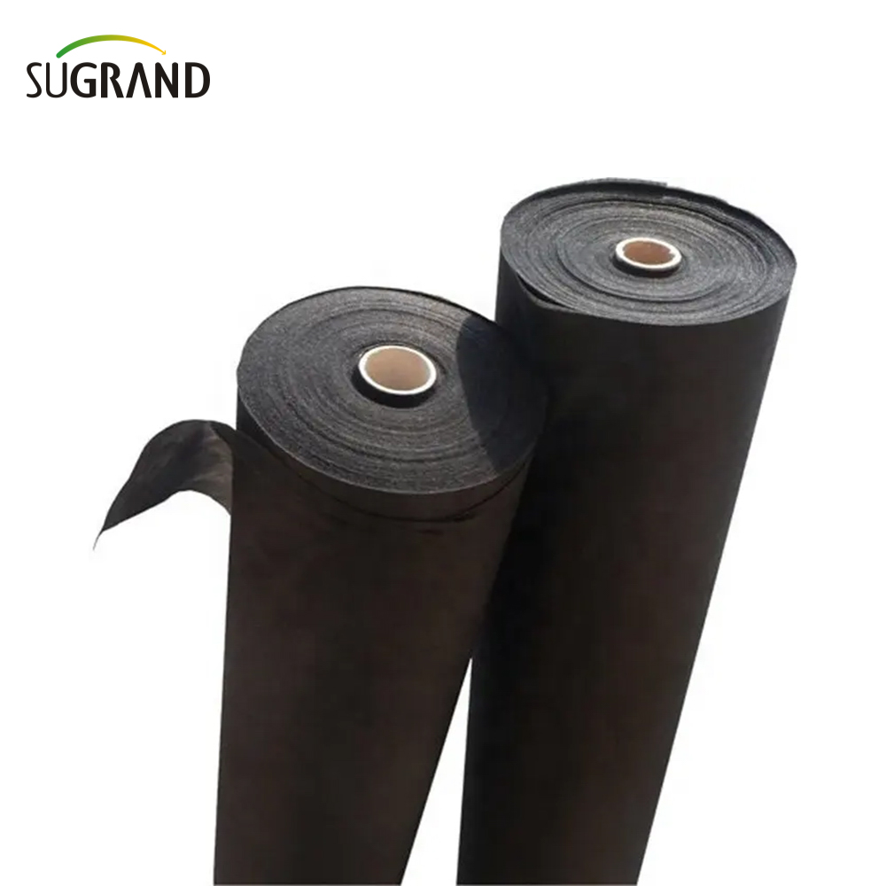 Preț din fabrică Bio Redable Non țesut țesut negru 50gsm țesut țesut