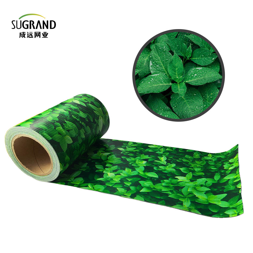 Green Green PVC Strigă de tarpaulină Gard 0,19x35m