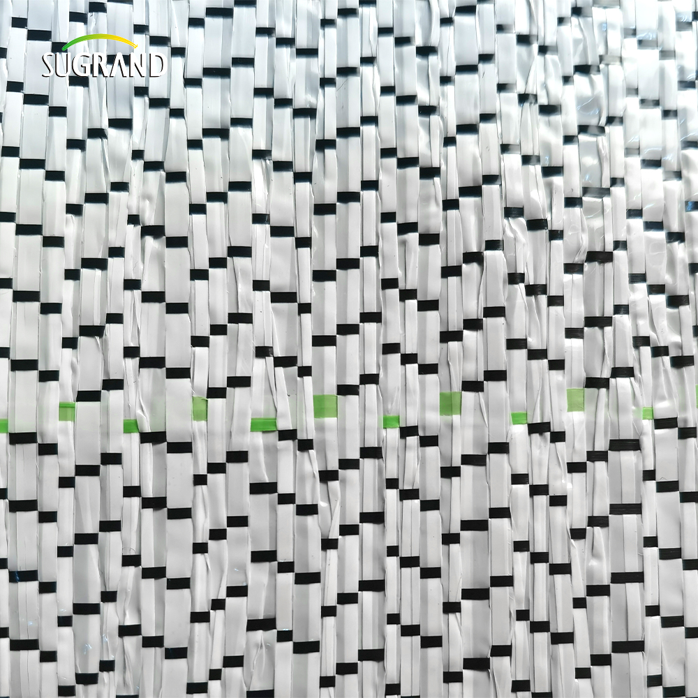 PP+UV 100G, 130G 1M/1,8M/5.2M*100m Furnizor de acoperire albă alb negru