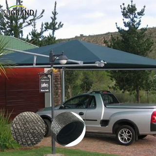  Umbrând soare în aer liber, umbrire de nuanță impermeabilă gri închis