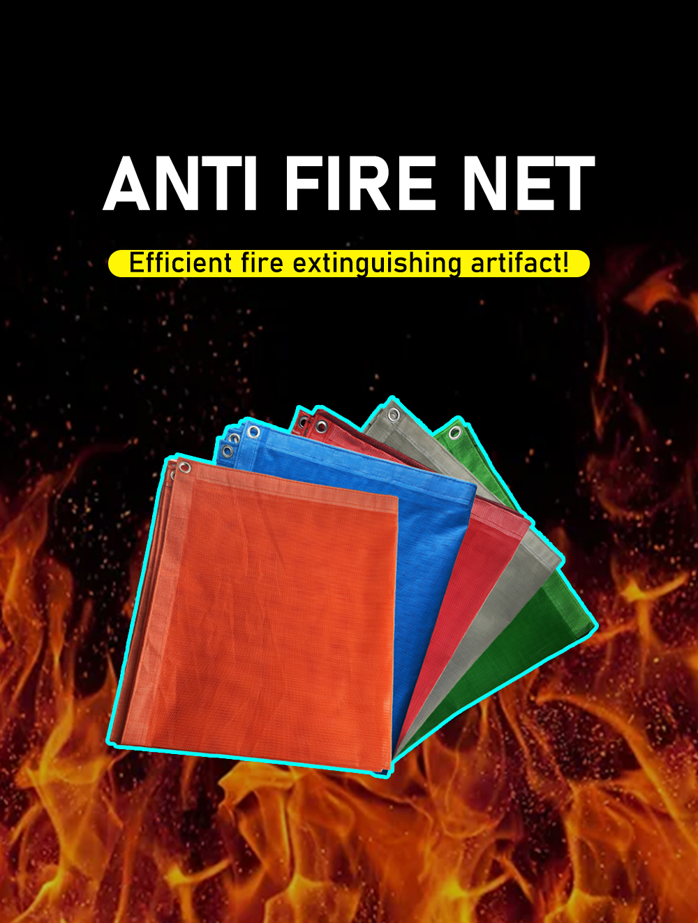 Praf retardant de flacără - Net Proof