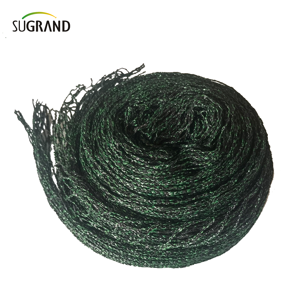 Republica cehă100% HDPE+UV 25GSM 20*20mm Mesh 5*6/12m Green Green Agricultură Catching Bird Mist Netting