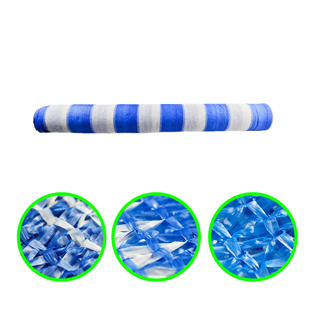 Net de nuanță albastră pentru seră de gard de plante de grădină pergola