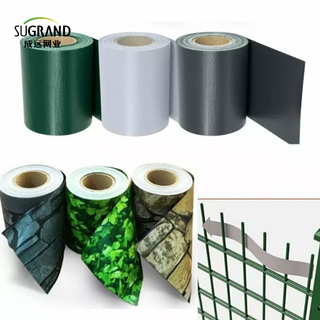 Tarpaulin Fabric Grădină Grădină Gardă de confidențialitate PVC Fâșie Tarpaulin Gard de ecran