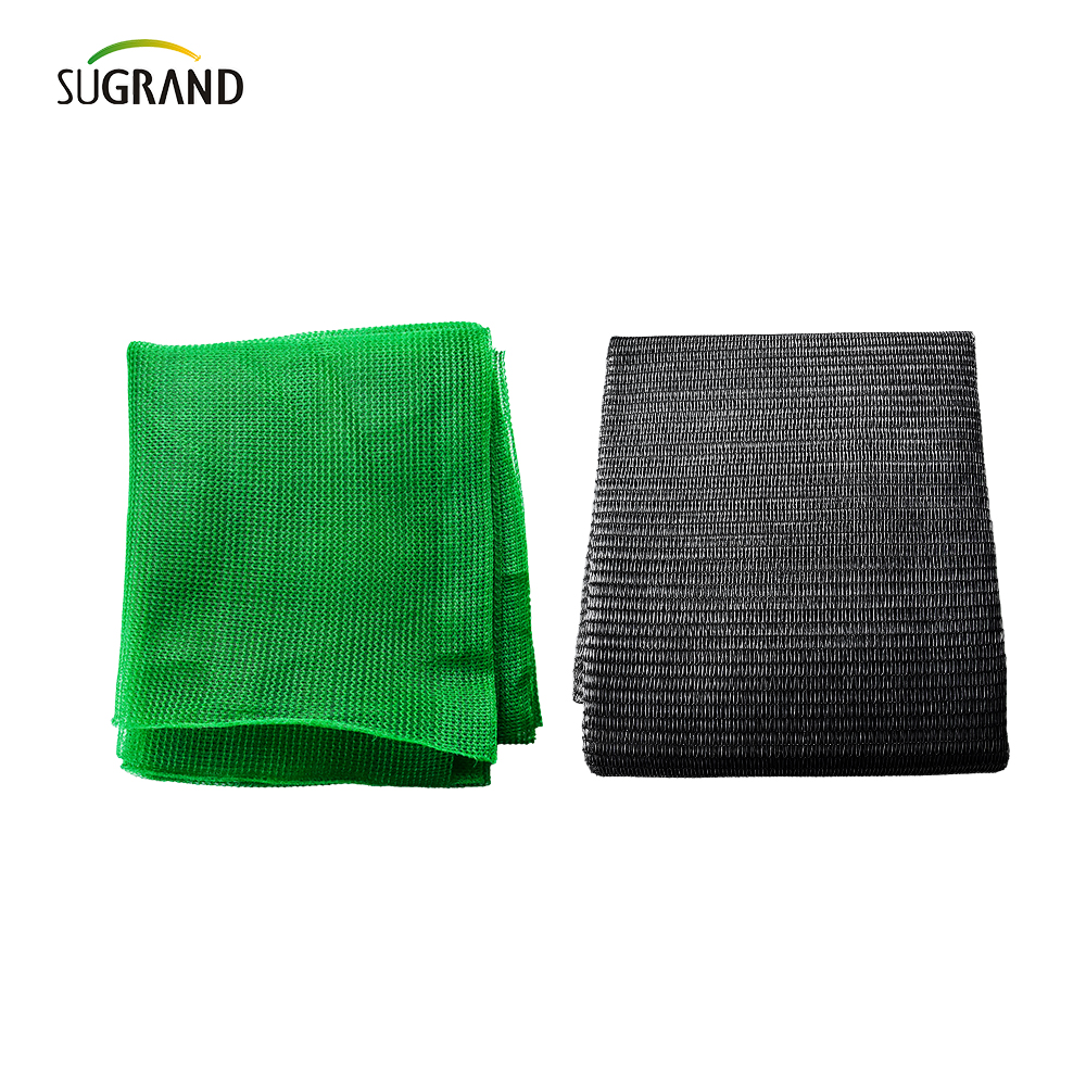 Net de umbră cu bandă verde deschis 