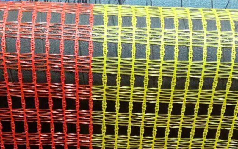 60gsm plasă de avertizare galbenă și portocalie